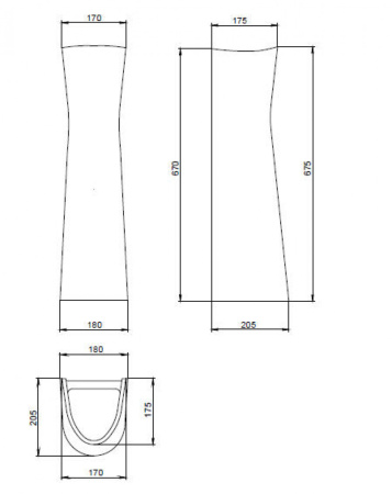 Пьедестал для раковины Santeri Воротынский 136017S0000B0