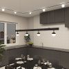 Трековый однофазный светильник Denkirs Smart Moon (Смарт Моон) DK8055-BK