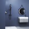 Душевая стойка RGW Shower Panels 51140131-04 настенная цвет черный