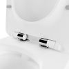 Унитаз подвесной Lavinia Boho Bell pro 3301002R белый с сиденьем микролифт безободковый каскадный смыв