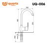Смеситель для кухни Ulgran Quartz UQ-006-10 на мойку бежевый