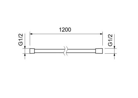 Душевой шланг Aquatek AQ2104BG золото