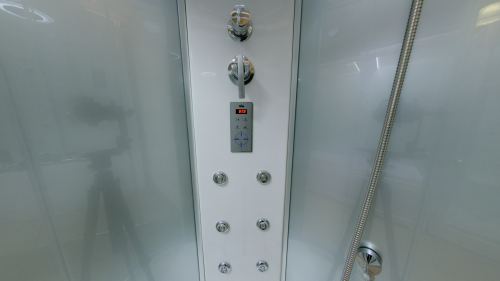 Душевая кабина Timo Lux TL-1503 102х102 четверть круга с крышей - фото 4