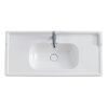 Раковина керамическая Cezares GIUBILEO CZR-ELT-80-LVB 80х50 подвесная цвет белый 1 отверстие под смеситель