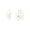 Гигиенический душ со смесителем RGW Shower Panels 511408207-01 хром
