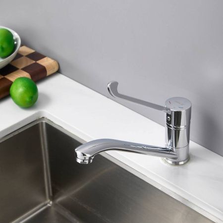 Смеситель для кухни BELZ B70019 на мойку хром