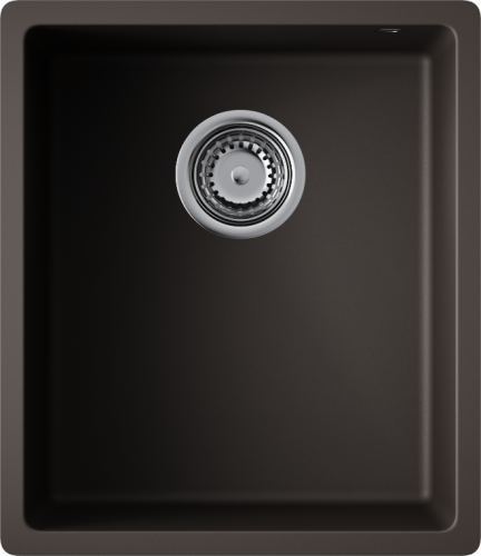Кухонная мойка Omoikiri Bosen 38-U 4997204 40х20 цвет коричневый поверхность матовая - фото 2