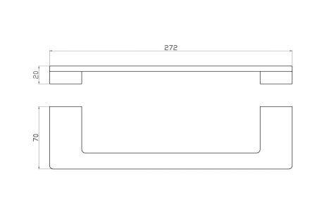 Полотенцедержатель Wonzon & Woghand Eclipse WW-9113-LG