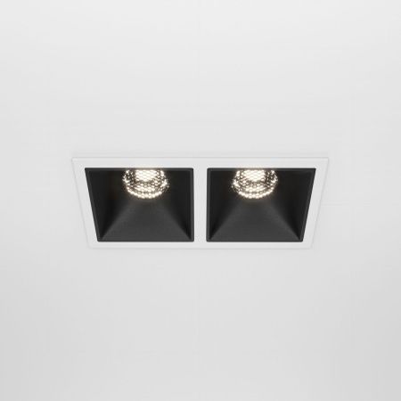 Светильник встраиваемый Maytoni Technical Alfa LED DL043-02-10W4K-D-SQ-WB