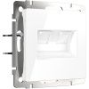 Розетка двойная Ethernet RJ-45 Werkel Белый 4690389155376