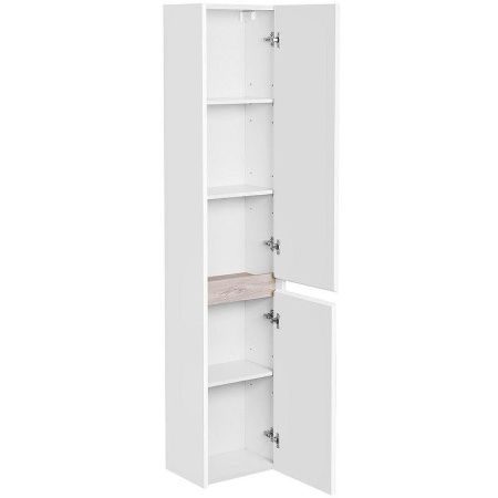 Шкаф-пенал Aquaton Нортон 1A249403NT01R 30х160 подвесной цвет белый