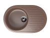 Кухонная мойка Ulgran Classic U-107-307 73х46 цвет коричневый