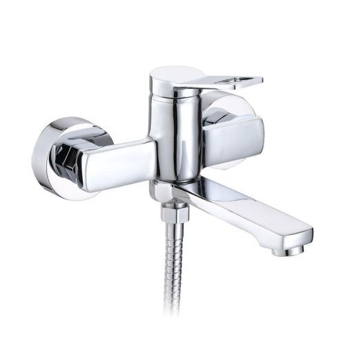Смеситель для ванны D-Lin D130364 настенный хром - фото 2