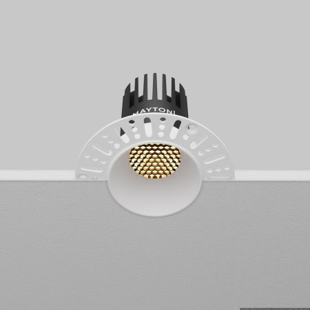 Светильник встраиваемый Maytoni Technical Dip DL119-10W-2.7K-TRS-W