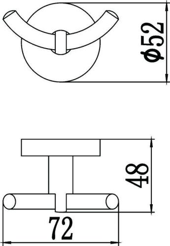 Крючок Savol S-008754 - фото 2