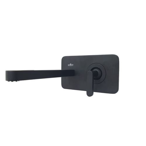 Смеситель для раковины Webert Living LV830606560 настенный черный - фото 2