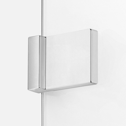 Душевая шторка на ванну New Trendy AVEXA EXK-1960 130х150 стекло прозрачное профиль хром глянцевый ориентация левая - фото 5