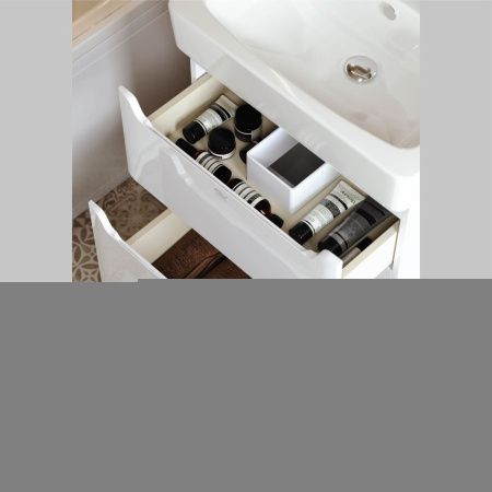 Тумба с раковиной Alavann Lana ALV0977000 60х50 напольная цвет белый