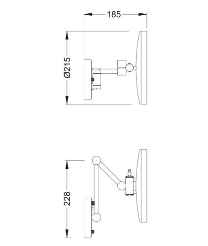 Косметическое зеркало Timo Nelson 150074/00 - фото 3