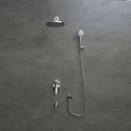 Душевая система LeMark Linara LM0422C встраиваемая в стену цвет хром