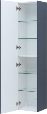 Шкаф-пенал Aquanet Терра 00313247 40х160 подвесной цвет синий