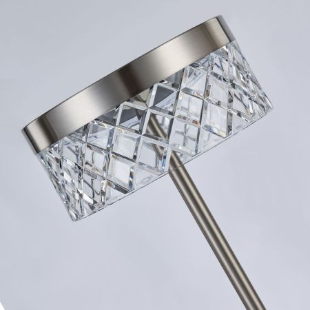 Настольная лампа Delight Collection Diamond cut (Диамонд цут) MT21020075-1A satin nickel