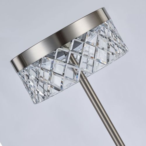 Настольная лампа Delight Collection Diamond cut (Диамонд цут) MT21020075-1A satin nickel - фото 2