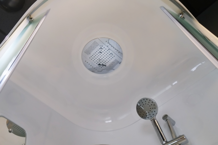 Душевая кабина Royal Bath NRW RB90NRW-C-CH 90х90 четверть круга с крышей ориентация универсальная