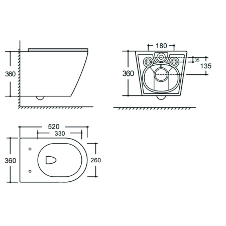 Унитаз подвесной Logan Tornado 00331866 белый с сиденьем микролифт смыв торнадо