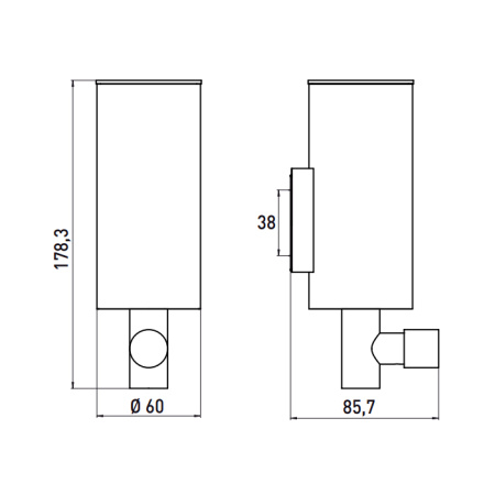 Дозатор Emco System2 3521 001 02
