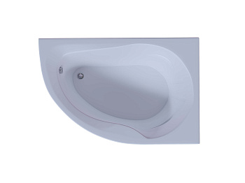 Ванна акриловая Aquatek Вирго VIR150-0000025 150х100 пристенная асимметричная с каркасом без ручек Ванна акриловая Aquatek Вирго VIR150-0000025 150х100 пристенная асимметричная с каркасом без ручек