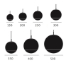 Светильник подвесной ImperiumLoft Mirror Ball (Миррор Балл) 179993-22