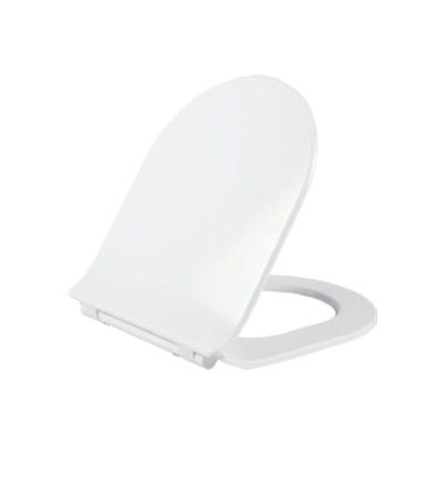 Унитаз подвесной Creo Сeramique RENNES 2.0 COMBO-RE1100R с RE1001T белый безободковый с сиденьем с микролифт душевой смыв