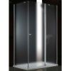 Душевой уголок Cezares ELENA ELENA-W-AH-1-120/80-P-Cr-R 120х80 стекло рифленое профиль хром без поддона