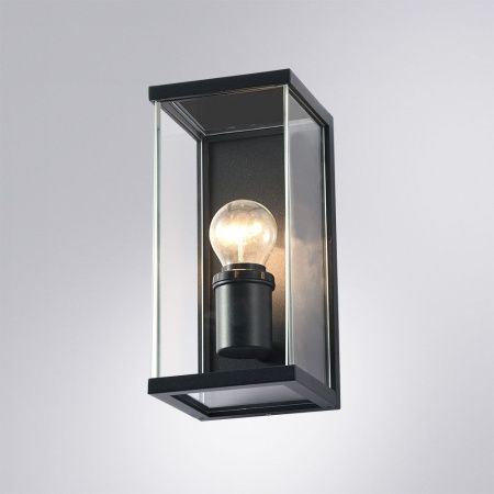 Уличный настенный светильник Arte Lamp Pot (Пот) A1632AL-1BK