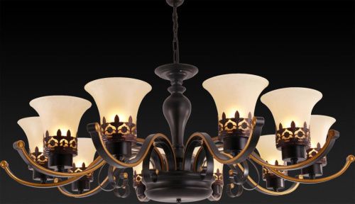 Люстра подвесная Toplight Florence (Флоренце) TL7490D-08BL - фото 2