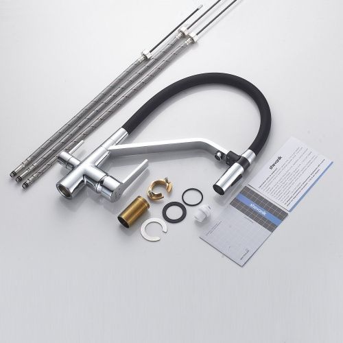 Смеситель для кухни Shevanik S278 на мойку хром - фото 4