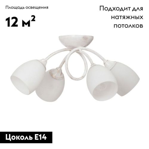 Люстра потолочная Vitaluce V3181 V3181/4PL - фото 2
