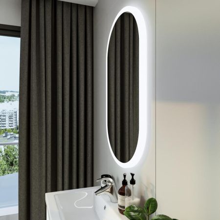 Зеркало с подсветкой Бриклаер Вега 4627125415616 60х100 подвесное