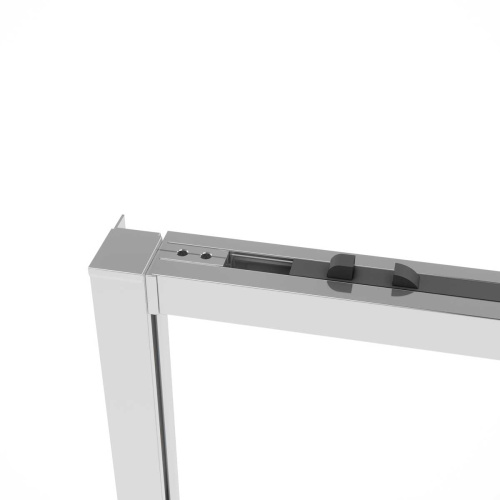 Душевая дверь Vincea Slim Soft VDS-1SS150CL 150х200 стекло прозрачное профиль хром глянцевый - фото 3
