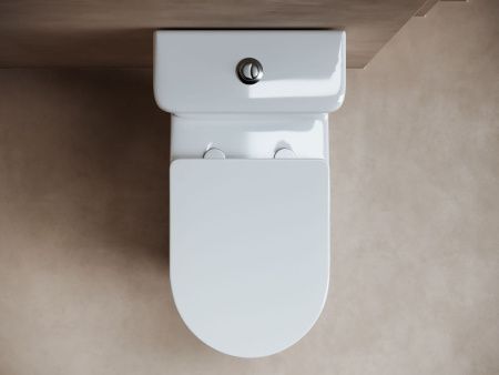 Унитаз напольный с бачком Ceramica Nova FORTUNA CN9001 белый с сиденьем микролифт безободковый душевой смыв