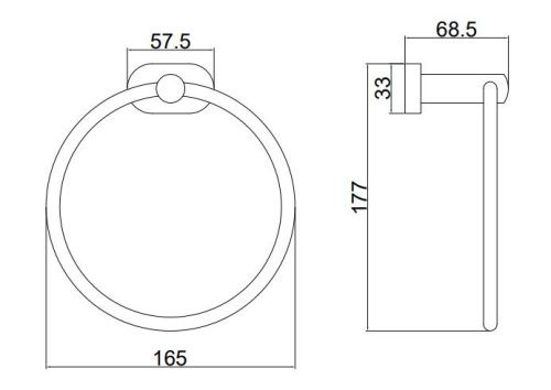 Полотенцедержатель BELZ B90004 - фото 2