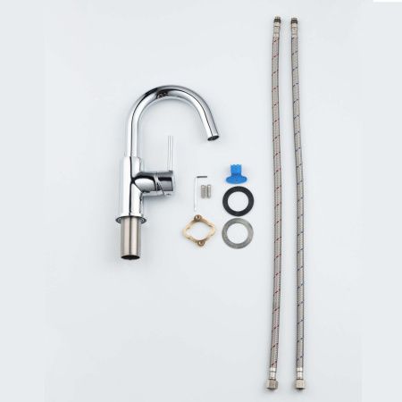 Смеситель Aquatek ЕВРОПА AQ1307CR на раковину хром