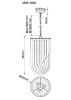 Люстра подвесная Garda Decor 91GH-3503