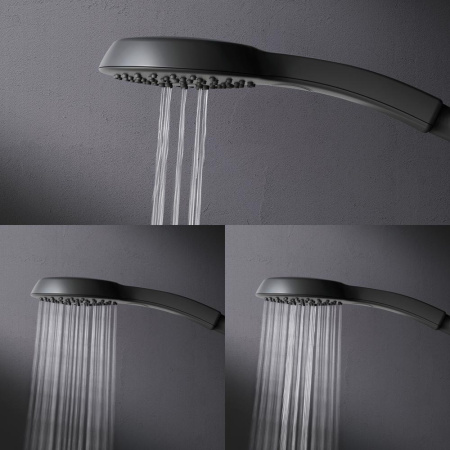 Душевая стойка Am.Pm Inspire V2.0 F0750A522 настенная цвет черный с термостатом