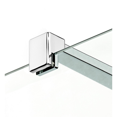 Душевая шторка на ванну New Trendy NEW SOLEO Chrome P-0076-WP 100х140 стекло прозрачное профиль хром глянцевый ориентация универсальная - фото 4