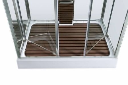 Душевая кабина AvaCan Z Z1911 110х90 прямоугольная с крышей ориентация универсальная