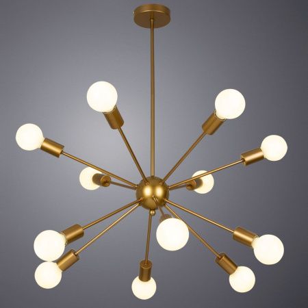 Люстра подвесная Arte Lamp ALASTOR (АЛАСТОР) A6702PL-12PB