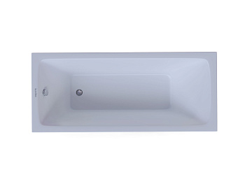 Ванна чугунная Aquatek АЛЬФА AQ8970F-00 170х75 пристенная прямоугольная с ножками