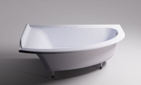 Ванна из литьевго мрамора Astra-Form Анастасия 01010025 180х125 угловая асимметричная с ножками
